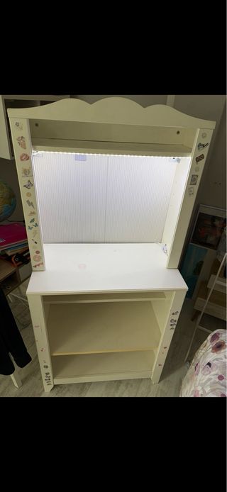 Mueble cambiador infantil blanco