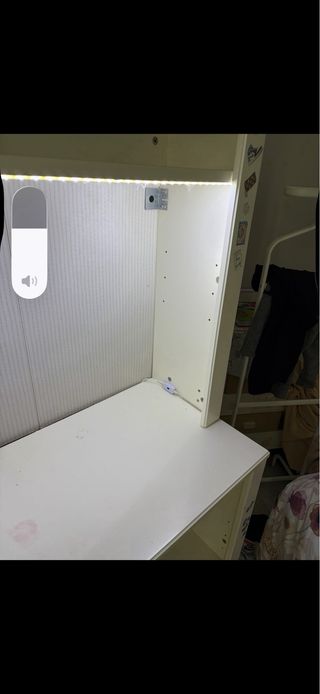 Mueble cambiador infantil blanco