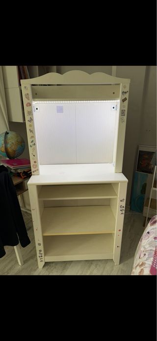 Mueble cambiador infantil blanco