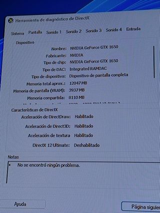PC GAMING NUEVO/ GTX 1650