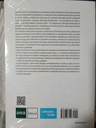 Evaluación de centros y profesores (GRADO) (Spa...