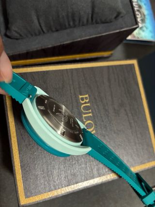 Reloj Bulova Snorkel Sea Turtle Marrón/Azul