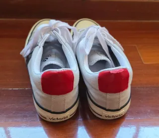 Zapatillas Victoria Lona Gris Talla 39