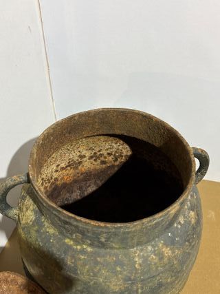 Olla Antigua Hierro Fundido 10L
