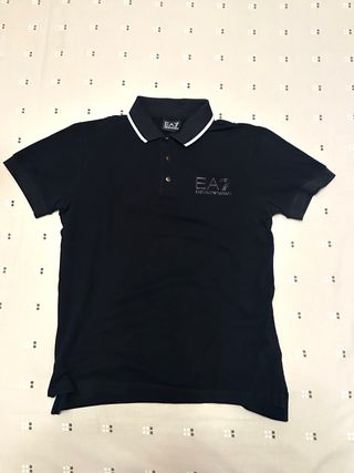 Polo EA7 Emporio Armani Preto