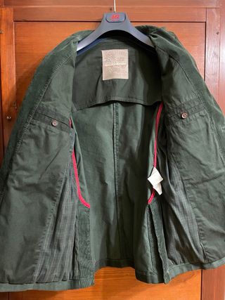 Giacca Napapijri Velluto Verde L