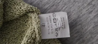 Jersey fino mujer Talla 48 verde