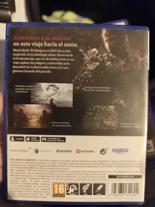 Black Myth Wukong PS5