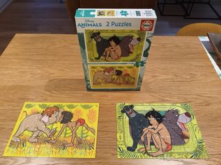 2 Puzzles Disney El Libro de la Selva