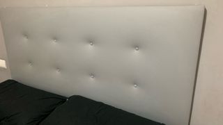 Cabezal Cama Polipiel Gris 160cm