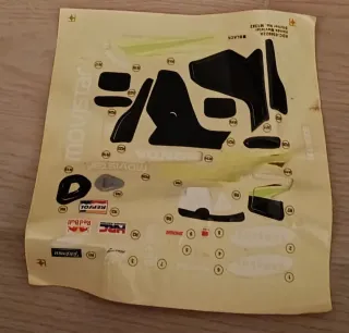 Kit Pegatinas Moto Honda Movistar RC