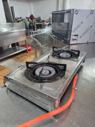 Cocina de gas 2 fuegos