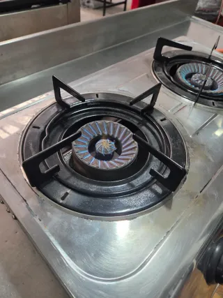 Cocina de gas 2 fuegos