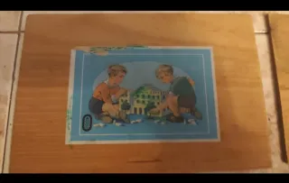 Lote 2 juegos construcción madera vintage(años 50)