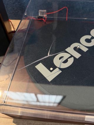 Tocadiscos Lenco LS-600WA Negro Marrón