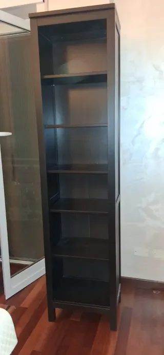 Libreria Ikea Hemnes Nera