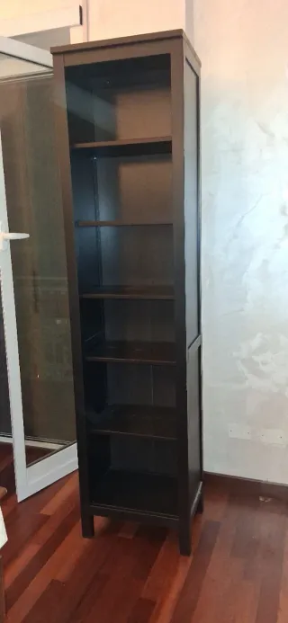 Libreria Ikea Hemnes Nera