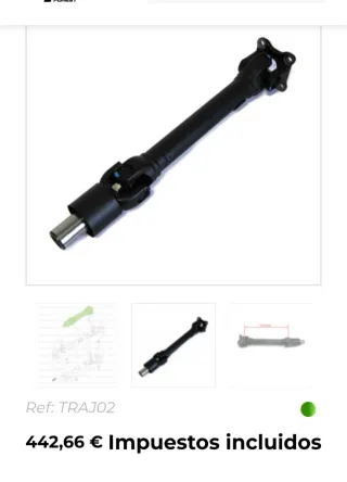 Eje de Transmisión Suzuki Jimny