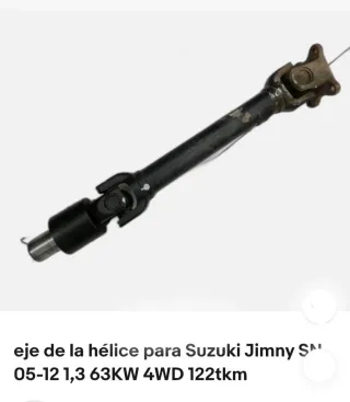 Eje de Transmisión Suzuki Jimny