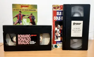 Confezione di nastri VHS del Barça (SPORT)