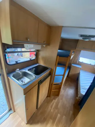 Caravana sun roller 2005.750kg no necesita pasar