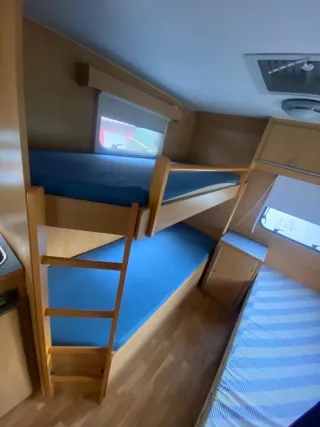 Caravana sun roller 2005.750kg no necesita pasar