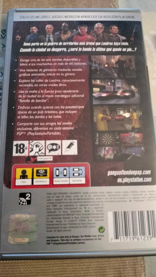 Gangs of London PSP