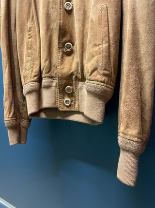 Giacca scamosciata vintage taglia M
