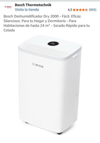 Deshumidificador Bosch Dry 2000
