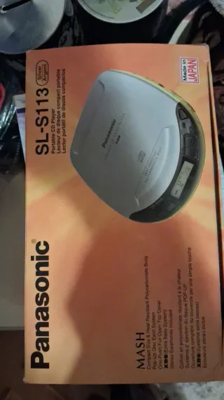 Panasonic SL-S113 Reproductor CD Portátil Plata