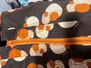 Bolsa de viaje vintage con estampado