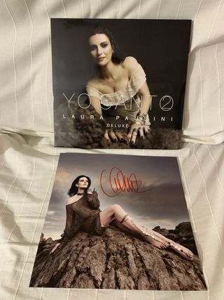 Vinilo Laura Pausini Yo Canto 2 Firmado
