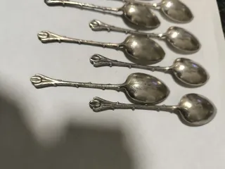Lote 11 Cucharillas Plata