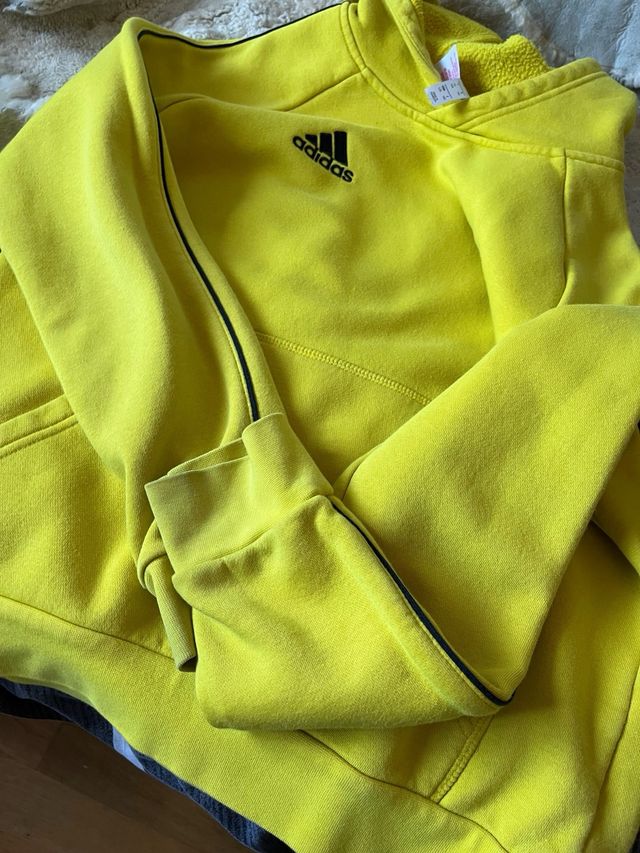 Chándal Adidas Amarillo y Gris