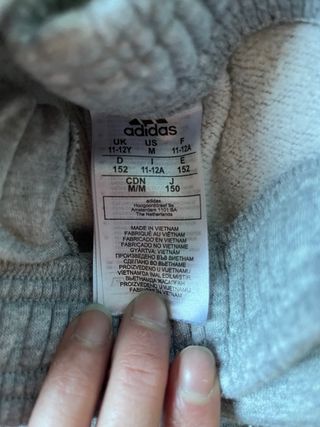 Chándal Adidas Amarillo y Gris