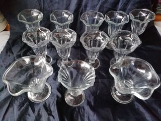 Coppa ITALIA in cristallo intagliato per dessert e gelati in offerta