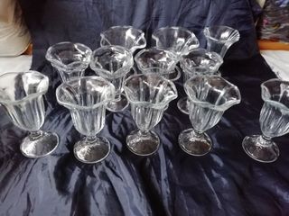 Coppa ITALIA in cristallo intagliato per dessert e gelati in offerta