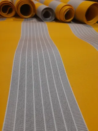 Tela para toldo a rayas