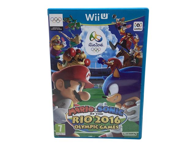mario & sonic en las olimpiadas de rio 2016 wiiu