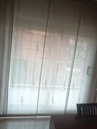 Panel japonés Beige y Blanco