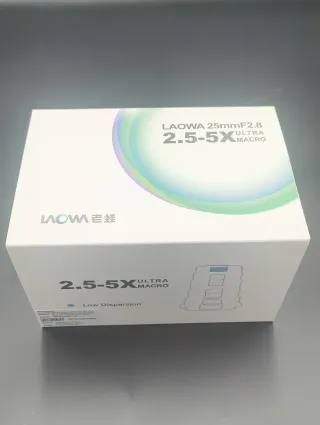 Laowa 25mm F2.8 2.5-5x Macro Canon