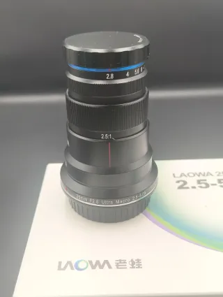 Laowa 25mm F2.8 2.5-5x Macro Canon