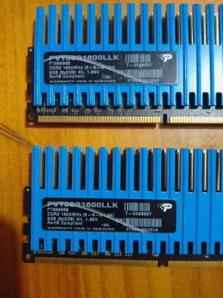 Memoria RAM Patriot Azul (2uds)
