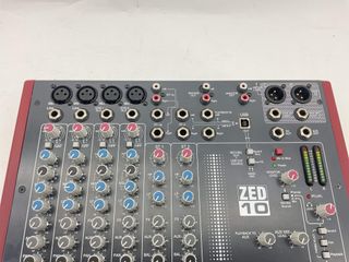 mesa mezclas allen and heath zed-10