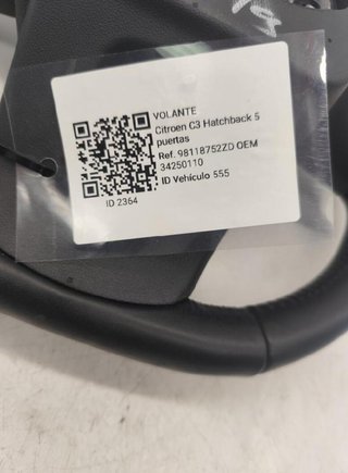 Citroen 34250110 volante c3 1.2 mt (83 cv | 2364