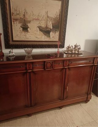 Aparador madera maciza clásico grande