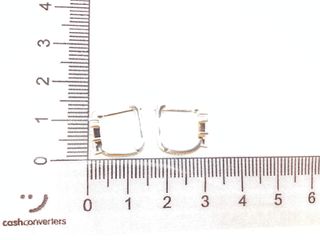 argollas plata 925mm con piedra con circonita