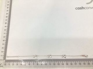 pulsera plata 925mm con piedra con circonita