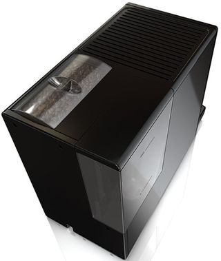 Melitta Caffeo Solo Noir Pure Black, Machine à Café à Grains avec Broyeur et Système d'Extraction des Arômes, Affichage LED, Mode 1 à 2 Tasses, Cafetière Expresso, Automatique, E950-222, 1400W