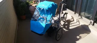 Bicicleta Taga 2 en 1: Bici y Cochecito.